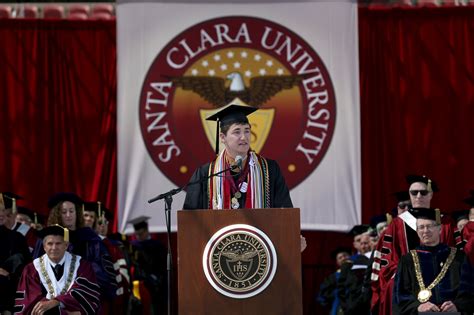 Martin Sheen Gives Graduation Speech At Santa Clara University