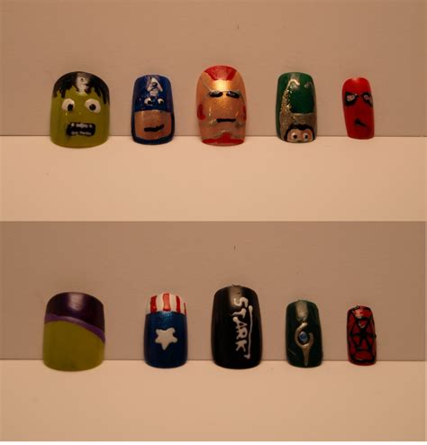 Marvel Nail Art By Relentless675 On Deviantart