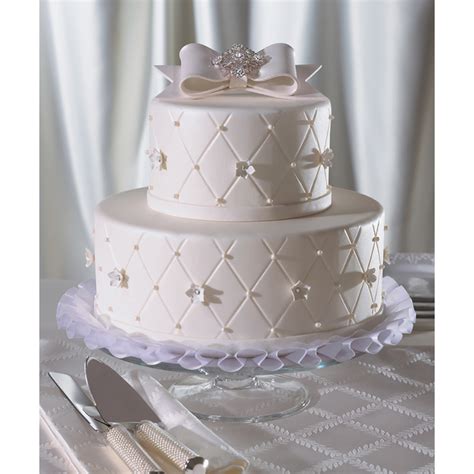 Forever Diamonds Wedding Cake Design Decopac
