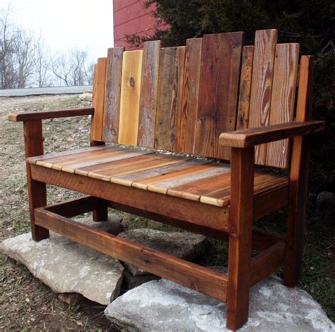 18 Beautiful Handcrafted Outdoor Bench Designs