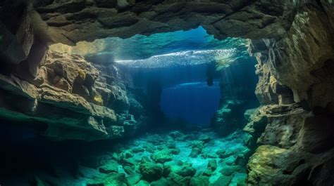 Descubre La Increíble Belleza De Las Cuevas Submarinas De La Naturaleza