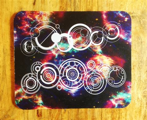 Your Name In Gallifreyan Dr Who Personalised Mousepad Etsy Uk