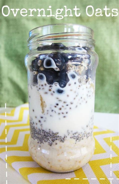 Overnight oats are great for busy mornings and on the go! Blueberry Overnight Oats Recipe {Gluten Free, Dairy Free ...