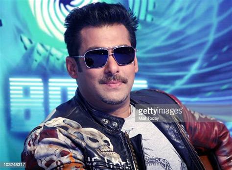 Bollywood Actor Salman Khan Smiles During A Press Conference In News