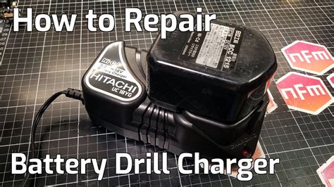 Battery Drill Charger Repair Youtube