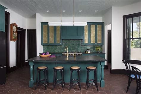 Bold Color In The Kitchen Cabinets Beyond Wood Or White Steel City