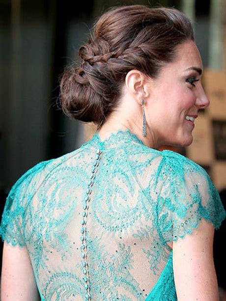 Le chignon tressé de kate middleton Vie Pratique Féminin