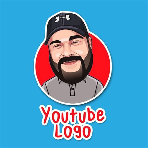 Cool Cartoon Youtube Logo