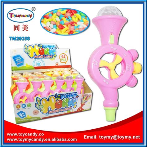 funny horn with sound lighting with sweet candy buy horn toy horn lighting toy sound horn