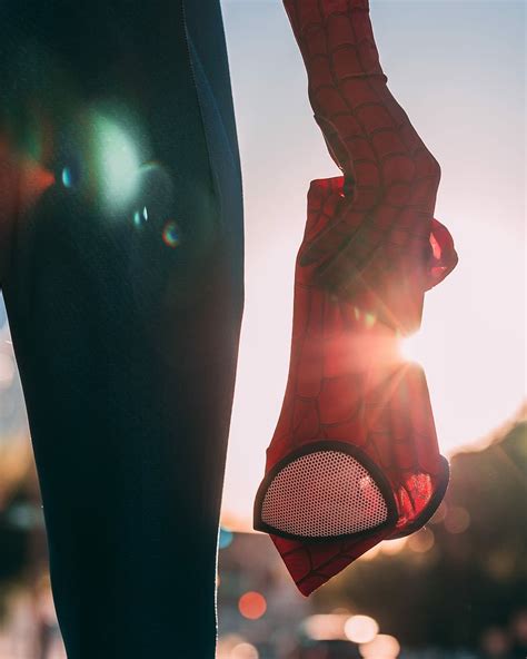 5120x2880px Free Download Hd Wallpaper Person Holding Spider Man