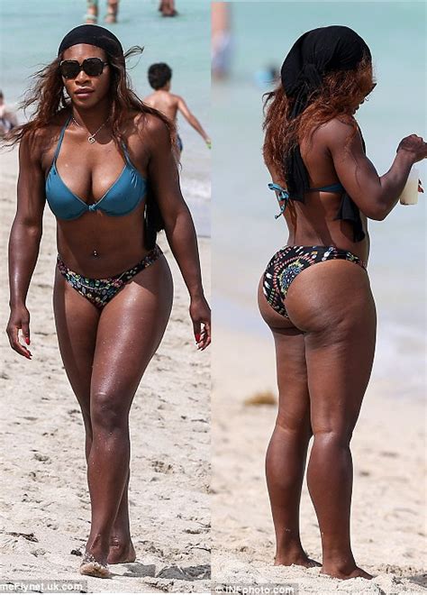 Serena Williams Shows Off Massive Booty In Bikini Photos