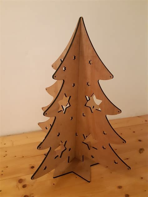 Vector Cnc Dxf Files For Laser Cuttting Wood Angel Christmas Tree