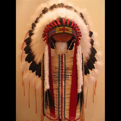 Plains Style War Bonnet 20201601 Front View Native American