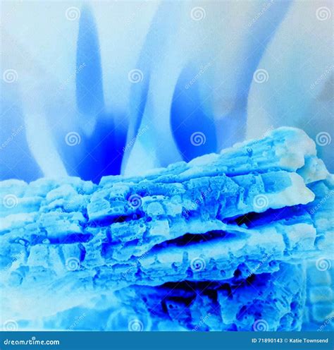 Fire And Ice Stock Photo Image 71890143