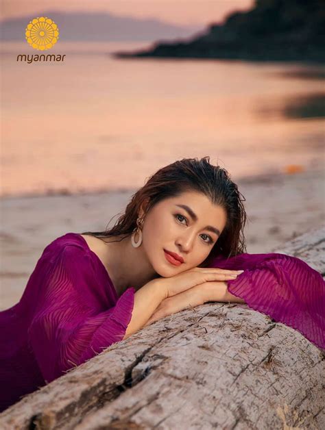 Eaindra Kyaw Zin Mna Inflight Magazine Photoshoot