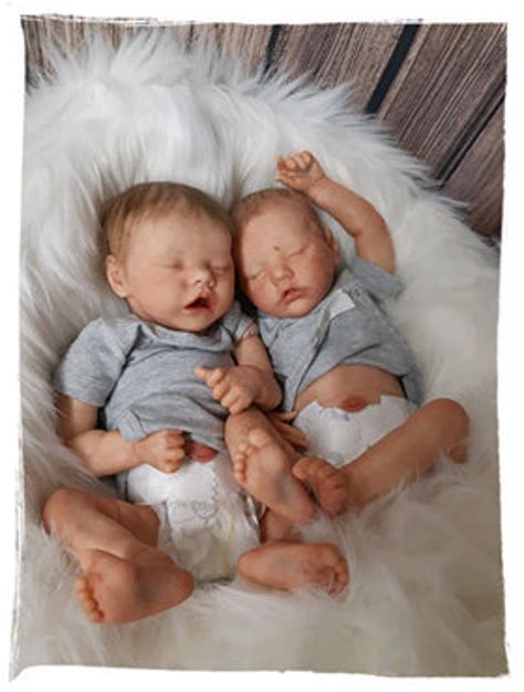 Twin A And Twin B By Bonnie Brown Reborn Twins By Bonnie Etsy