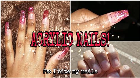 Doing My Own Acrylic Nails Fullset Tutorial For Beginners How To