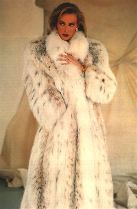 Lynx Fur Coat Fur Fashion Fashion Fur Coat