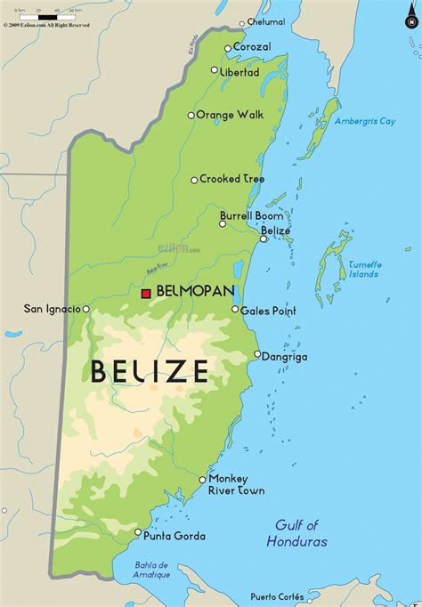 Mapas De Belize Doc Sports™