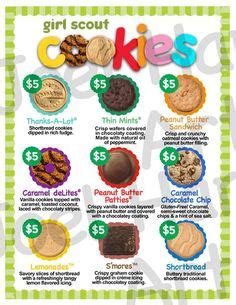 Girl scout cookie bakery comparison-Use this chart to help confused ...