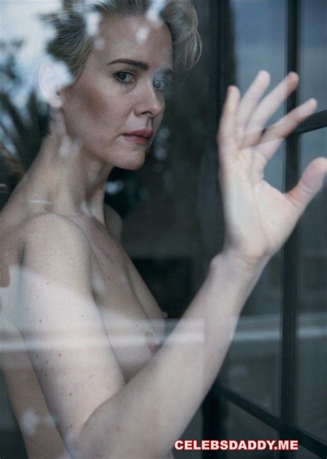 Sarah Paulson Nude Topless Photoshoot The Fappening