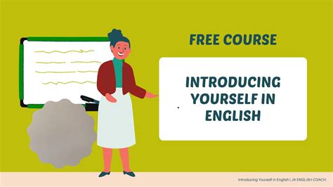 Esl Lesson Introducing Yourself In English Youtube