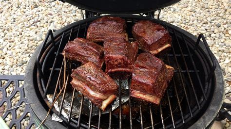 Beef Short Ribs First Try Big Green Egg Egghead Forum The Ultimate Cooking Experience
