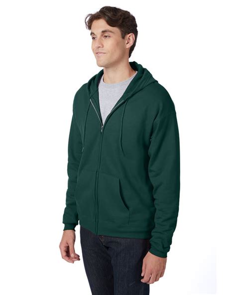 Hanes Adult 78 Oz Ecosmart® 5050 Full Zip Hooded Sweatshirt