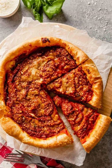 Chicago Deep Dish Pizza Brown Eyed Baker