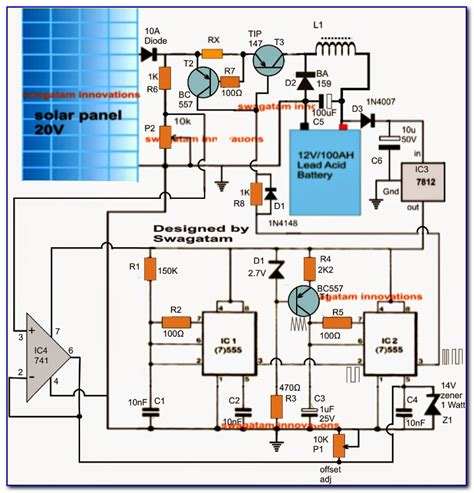 Simple Pwm Solar Charge Controller Circuit Diagram Prosecution2012