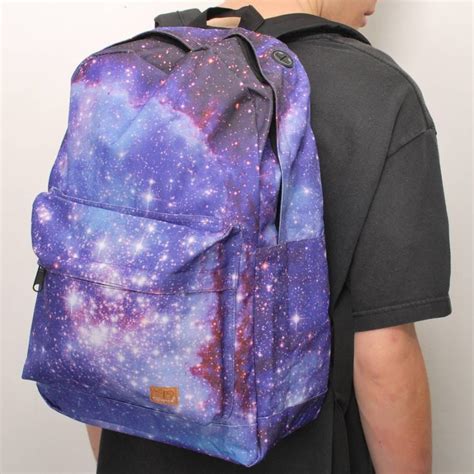 Spiral Backpacks Spiral Saturn Galaxy Backpack Blue Skate Backpacks