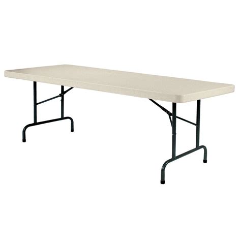 Check spelling or type a new query. Enduro 96 in. Earth Tan Plastic Portable Folding Banquet Table-TA3096A06 - The Home Depot