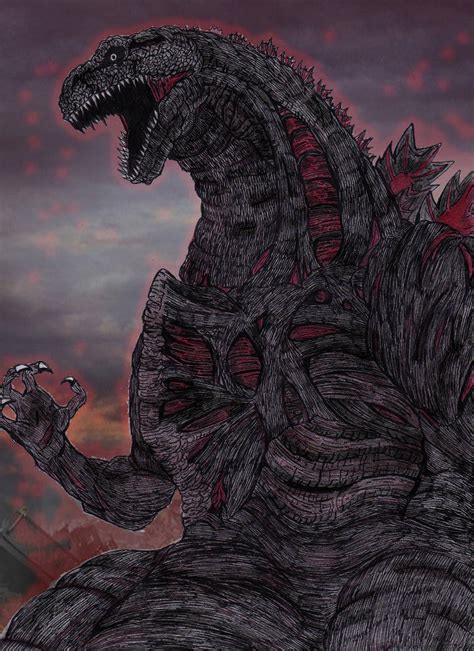 Shin Godzilla Personal Take By Avgk04 On Deviantart