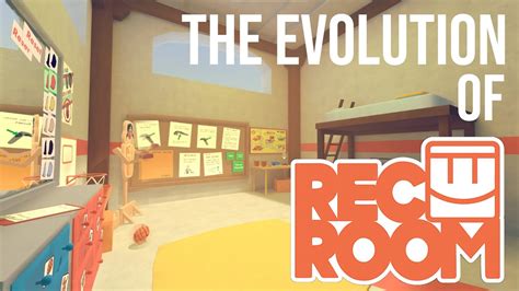 The Evolution Of Rec Room Release 2016 And 2017 Youtube