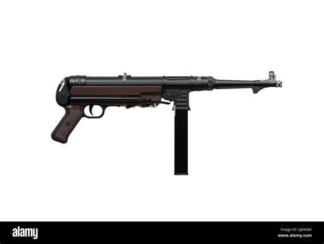 Vintage German Submachine Gun Mp 40 Weapons Of The Second World War