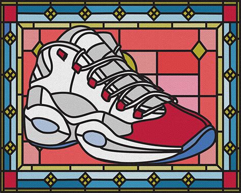 Grail Stained Glass Sneakers On Behance