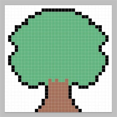 How To Make Pixel Art Trees Mega Voxels
