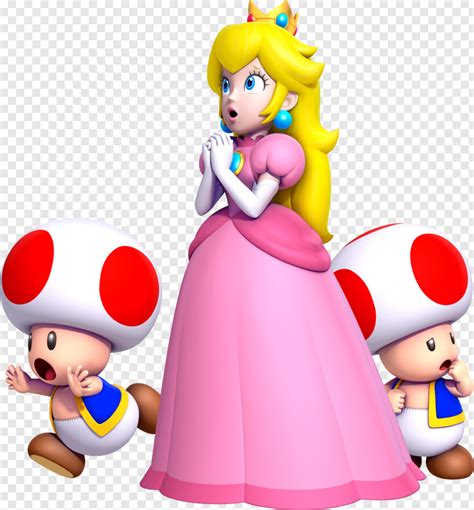 Princess Peach New Super Mario Bros U Peach Hd Png Download