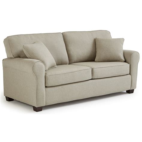 Best Home Furnishings Shannon S14mf Full Sofa Sleeper With Memory Foam