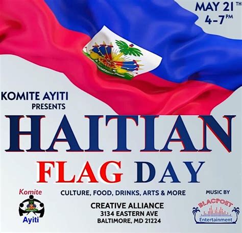 Creative Alliance Haitian Flag Day Celebration