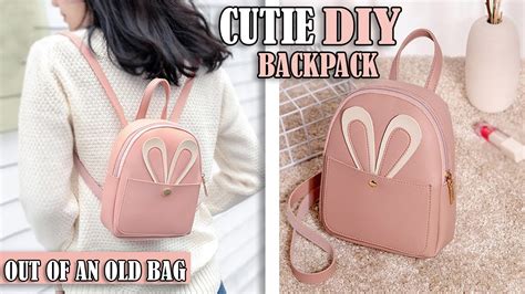 Diy Fantastic Backpack Idea Purse Bag Tutorial Mini Backpack Old Bag