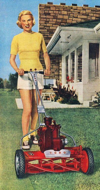 Even The Wife Could Do It Toro Lawnmowers Advertisement