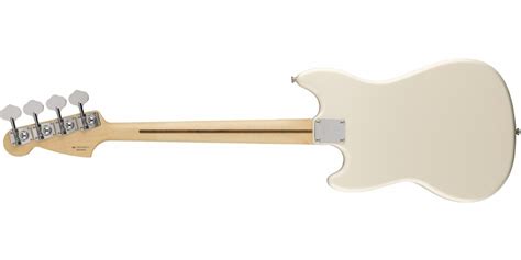 Fender Offset Mustang Bass Pj Olympic White Uk