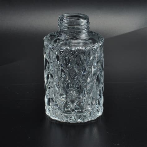 Exquisite Cylinder Perfume Bottles Glass Perfume Bottle