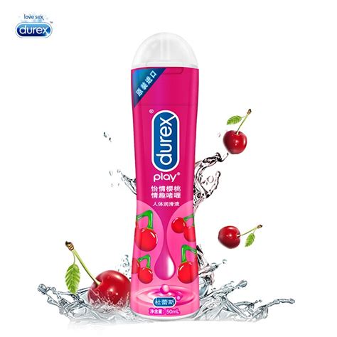 Durex Lubricant Cherry 50ml Water Based Gel Lubricant Penis Gel Vagina