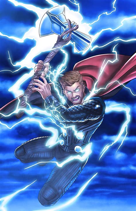 Thor Stormbreaker Stormbreaker Thor Dibujos Marvel Arte De