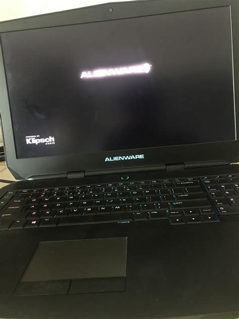 Can Anyone Help Me I Tried Starting My Alienware And Its Been Stuck