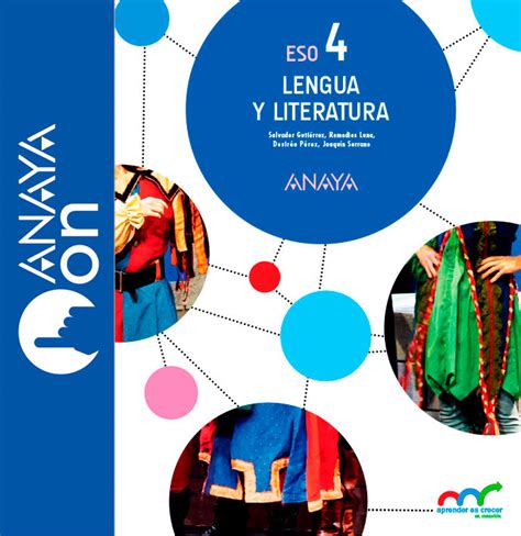 Lengua Y Literatura 4 Eso Anaya Digital Digital Book Blinklearning