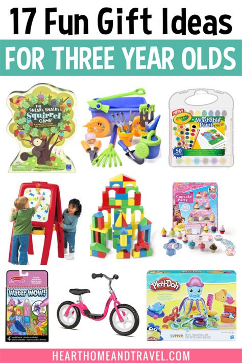 Prepare to win best boyfriend/girlfriend of the year. 17 Fun Gift Ideas for Three Year Olds | 3 year old ...