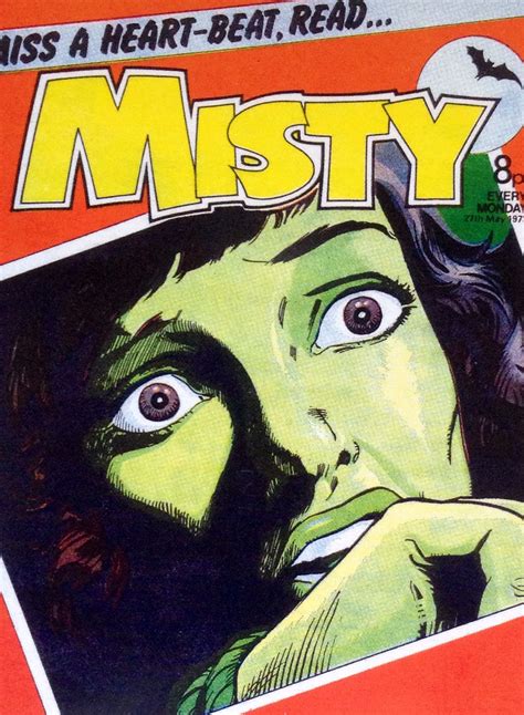Vintage Misty Comic Cover 1970s Vintage Comics Dark Comics Horror Comics